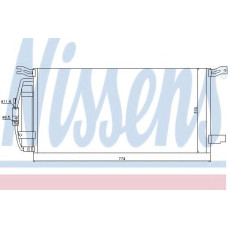 Конденсатор, кондиціонер NISSENS 94917