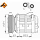 Компресор, кондиціонер NRF 32064