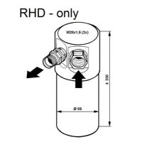Конденсатор, кондиціонер NRF 350028