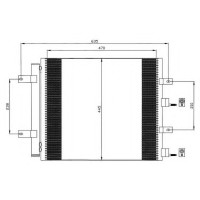 Конденсатор, кондиціонер NRF 35902