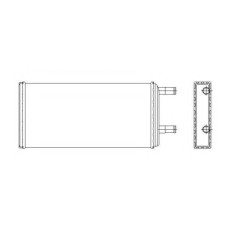 Радіатор, охолодження двигуна NRF 53816