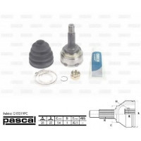Шарнірний комплект, приводний вал PASCAL G15029PC