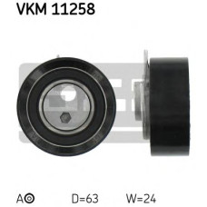 Натяжний ролик, ремінь ГРМ SKF VKM 11258