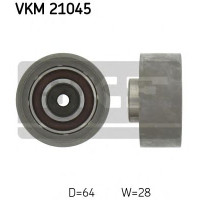 Паразитний / Ведучий ролик, зубчастий ремінь SKF VKM 21045