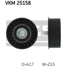 Паразитний / Ведучий ролик, зубчастий ремінь SKF VKM 25158
