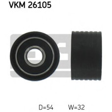 Паразитний / Ведучий ролик, зубчастий ремінь SKF VKM 26105