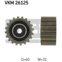 Паразитний / Ведучий ролик, зубчастий ремінь SKF VKM 26125