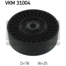 Натяжний ролик, полікліновий ремінь SKF VKM 31004