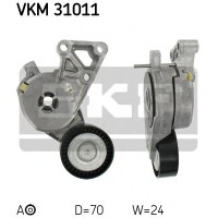 Натяжний ролик, полікліновий ремінь SKF VKM 31011