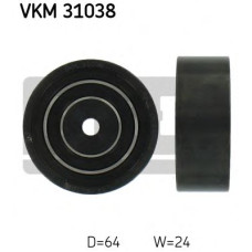 Паразитний / провідний ролик, полікліновий ремінь SKF VKM 31038