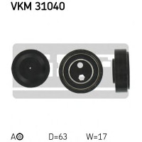 Натяжний ролик, полікліновий ремінь SKF VKM 31040