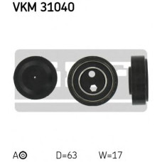 Натяжний ролик, полікліновий ремінь SKF VKM 31040
