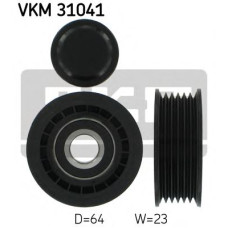 Паразитний / провідний ролик, полікліновий ремінь SKF VKM 31041