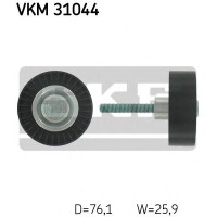 Паразитний / провідний ролик, полікліновий ремінь SKF VKM 31044