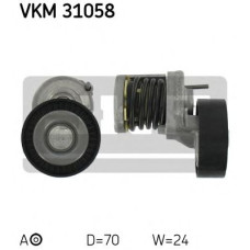 Натяжний ролик, полікліновий ремінь SKF VKM 31058