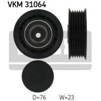 Натяжний ролик, полікліновий ремінь SKF VKM 31064