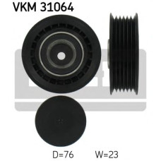 Натяжний ролик, полікліновий ремінь SKF VKM 31064