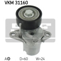 Натяжний ролик, полікліновий ремінь SKF VKM 31160