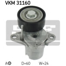 Натяжний ролик, полікліновий ремінь SKF VKM 31160