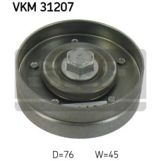 Паразитний / провідний ролик, полікліновий ремінь SKF VKM 31207