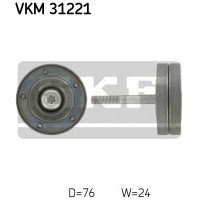 Паразитний / провідний ролик, полікліновий ремінь SKF VKM 31221