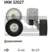 Натяжний ролик, полікліновий ремінь SKF VKM 32027