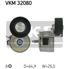 Натяжний ролик, полікліновий ремінь SKF VKM 32080
