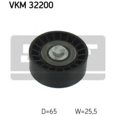 Паразитний / провідний ролик, полікліновий ремінь SKF VKM 32200