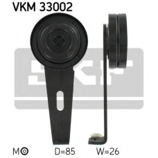 Натяжний ролик, полікліновий ремінь SKF VKM 33002