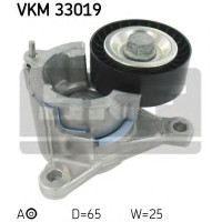 Натяжний ролик, полікліновий ремінь SKF VKM 33019