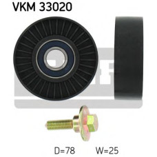 Паразитний / провідний ролик, полікліновий ремінь SKF VKM 33020