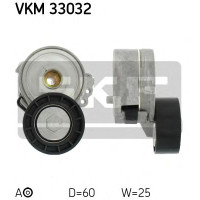 Натяжний ролик, полікліновий ремінь SKF VKM 33032