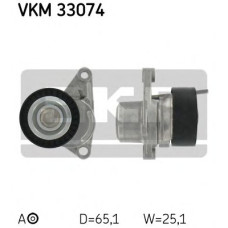 Натяжний ролик, полікліновий ремінь SKF VKM 33074