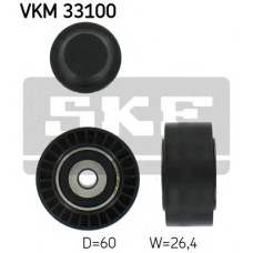 Паразитний / провідний ролик, полікліновий ремінь SKF VKM 33100
