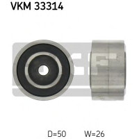Паразитний / провідний ролик, полікліновий ремінь SKF VKM 33314