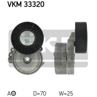 Натяжний ролик, полікліновий ремінь SKF VKM 33320