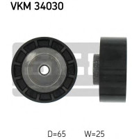 Паразитний / провідний ролик, полікліновий ремінь SKF VKM 34030