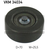 Паразитний / провідний ролик, полікліновий ремінь SKF VKM 34034