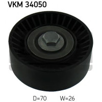 Паразитний / провідний ролик, полікліновий ремінь SKF VKM 34050