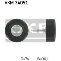 Паразитний / провідний ролик, полікліновий ремінь SKF VKM 34051