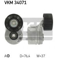 Натяжний ролик, полікліновий ремінь SKF VKM 34071