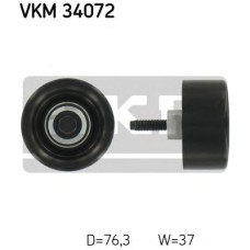 Паразитний / провідний ролик, полікліновий ремінь SKF VKM 34072