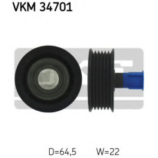 Паразитний / провідний ролик, полікліновий ремінь SKF VKM 34701