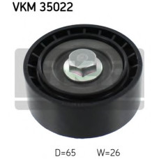 Паразитний / провідний ролик, полікліновий ремінь SKF VKM 35022