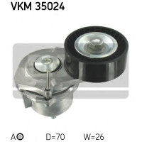 Натяжний ролик, полікліновий ремінь SKF VKM 35024