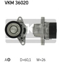 Натяжний ролик, полікліновий ремінь SKF VKM 36020