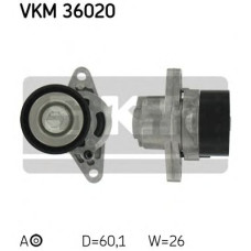Натяжний ролик, полікліновий ремінь SKF VKM 36020