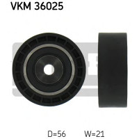 Паразитний / провідний ролик, полікліновий ремінь SKF VKM 36025