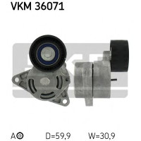 Натяжний ролик, полікліновий ремінь SKF VKM 36071