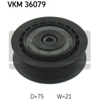 Паразитний / провідний ролик, полікліновий ремінь SKF VKM 36079